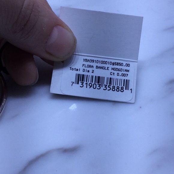 Diamond and white gold GUCCI bracelet - Picture 4 of 4